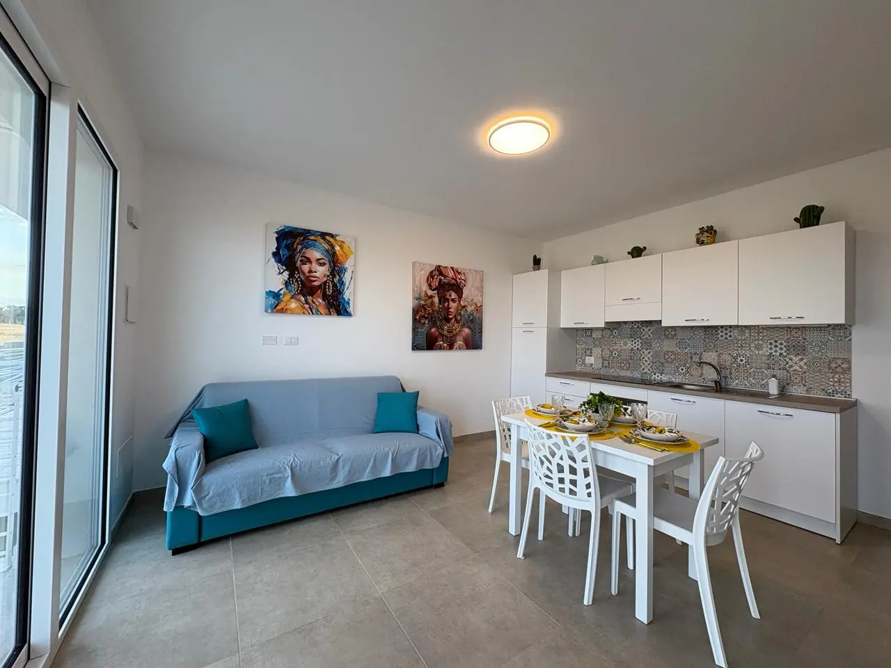 Byron Apartment — open space luminoso, Marzamemi